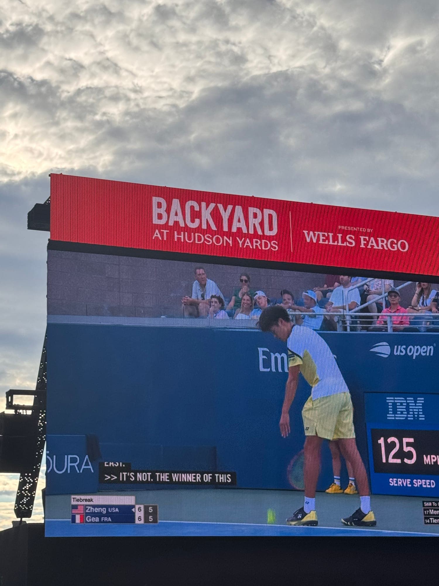 Open Themed Tennis at Hudson Yards!
